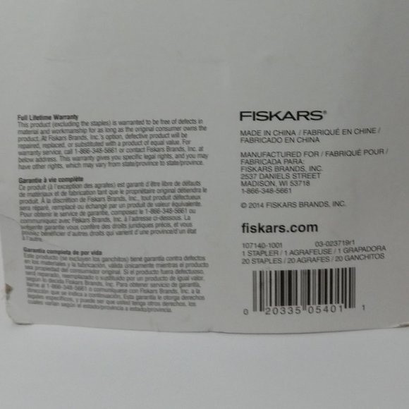 Fiskars Heavy Duty Craft Stapler Thick Materials - Picture 7 of 8